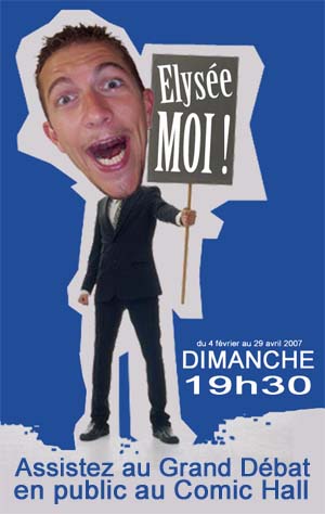 Elysée moi ! La nouvelle pièce de David et JP
